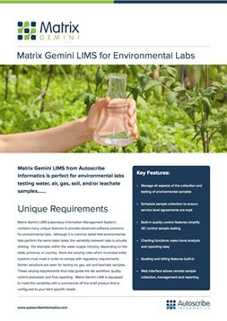 Environmental Brochure