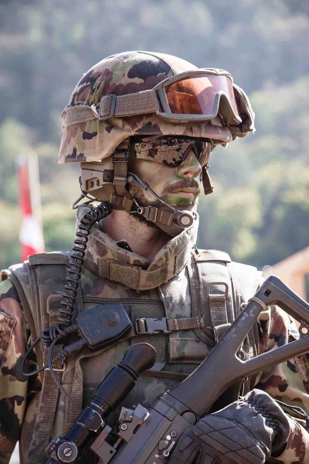 Soldier background