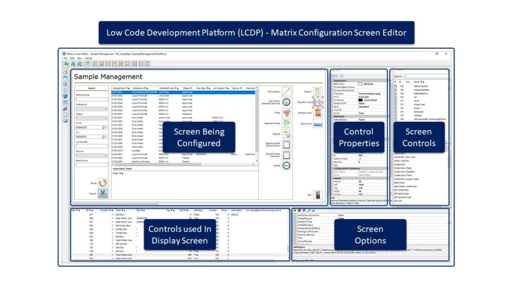 LCDP Xybion LIMS Configuration Tools Low Res