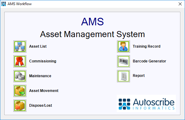 Asset Management Workflow