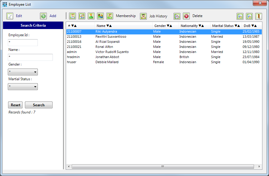 Human Resources Workflow