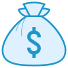 Icons8 money bag 100